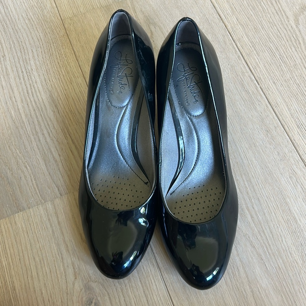 Black heels